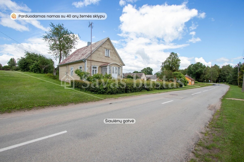 Parduodamas namas Šaukoto mstl., Radviliškio r. sav., 76.46 m2 ploto, 2 aukštai 3