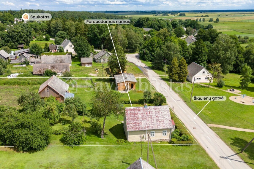 Parduodamas namas Šaukoto mstl., Radviliškio r. sav., 76.46 m2 ploto, 2 aukštai 23