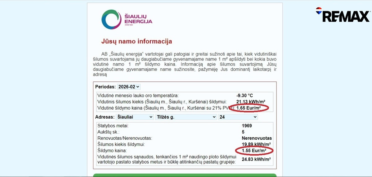 Parduodamas butas Tilžės g., Šiauliai, 45.89 kv.m ploto 23