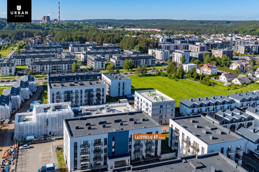 Parduodamas butas Lazdynėlių g., Lazdynėliuose, Vilnius, 23 kv.m ploto, 1 kambariai 26
