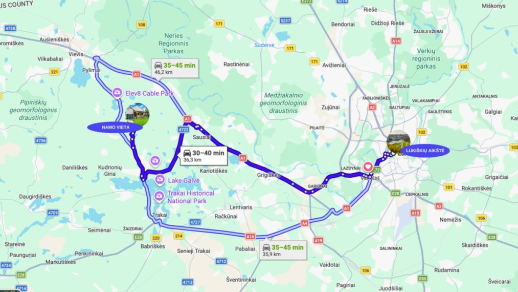Parduodamas namas Pakalnės g., Gratiškių k., Trakų r. sav., 80 m2 ploto, 1 aukštai 34