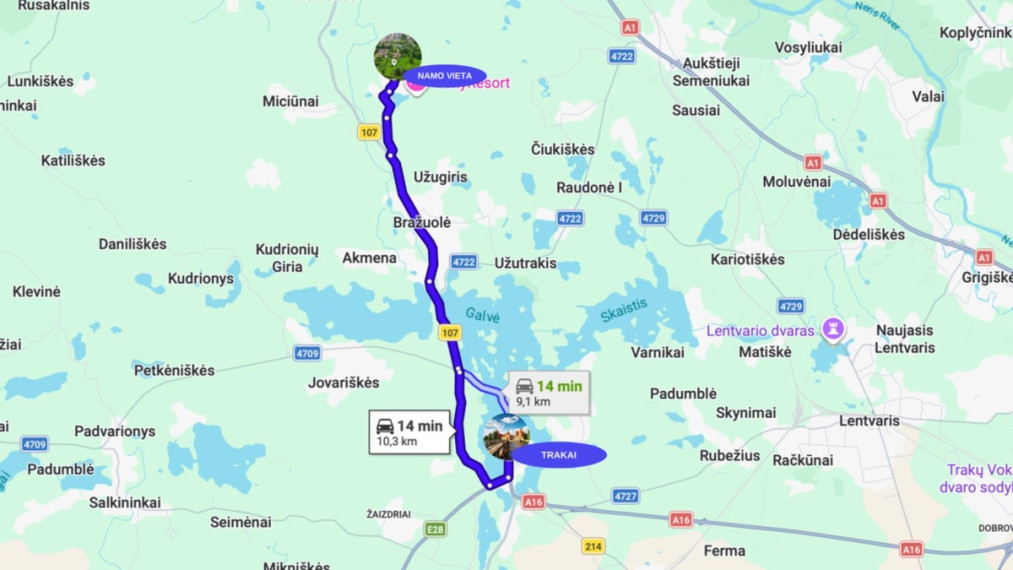 Parduodamas namas Pakalnės g., Gratiškių k., Trakų r. sav., 80 m2 ploto, 1 aukštai 35