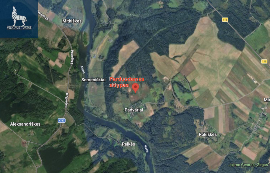 Parduodamas  sklypas Padvarių k., Vilniaus r. sav., 544.74 a ploto 9