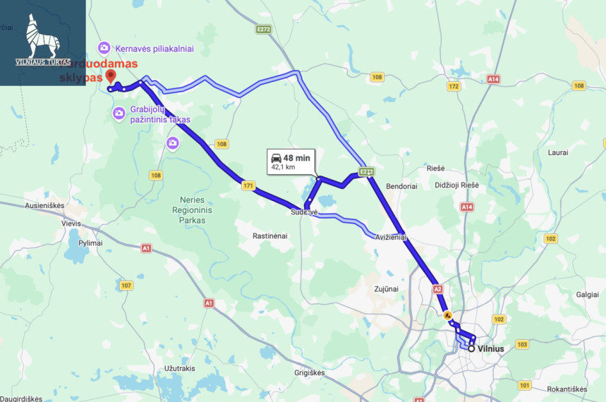 Parduodamas  sklypas Padvarių k., Vilniaus r. sav., 544.74 a ploto 14