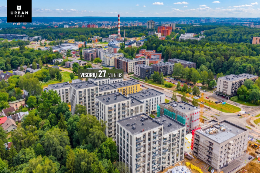 Parduodamas butas Visorių g., Visoriuose, Vilnius, 31.25 kv.m ploto, 3 kambariai 25
