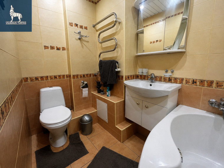 Nuomojamas butas Medeinos g., Pašilaičiai, Vilniaus m., Vilniaus m. sav., 65 m2 ploto, 1 kambariai 7