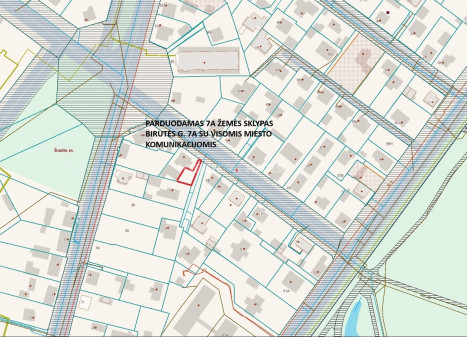 Parduodamas namų valdos paskirties sklypas Birutės g., Medelynas, Šiaulių m., Šiaulių m. sav., 7 a ploto Parduodamas namų valdos paskirties sklypas Birutės g., Medelynas, Šiaulių m., Šiaulių m. sav., 7 a ploto