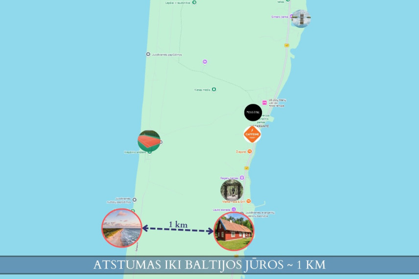 Parduodamas namas L. Rėzos g., Neringos m., Neringos sav., 80 m2 ploto, 2 aukštai 34