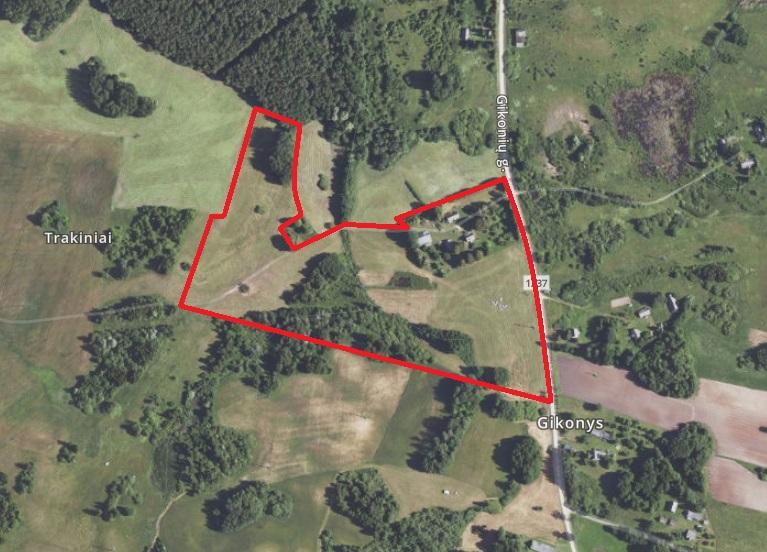 Parduodamas namas Gikonių k., Anykščių r. sav., 68 m² ploto 3 kambariai 8
