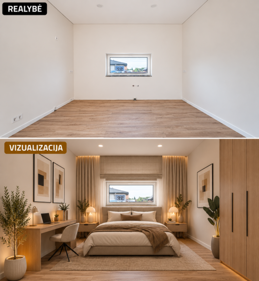 Parduodamas namas Medeinos g., Ketvergių k., Klaipėdos r. sav., 142 m² ploto 4 kambariai 6