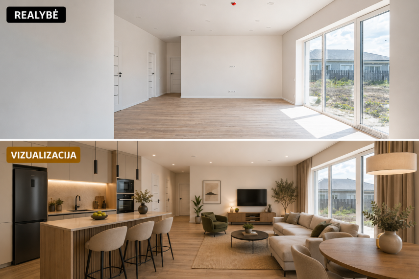 Parduodamas namas Medeinos g., Ketvergių k., Klaipėdos r. sav., 142 m² ploto 4 kambariai 8