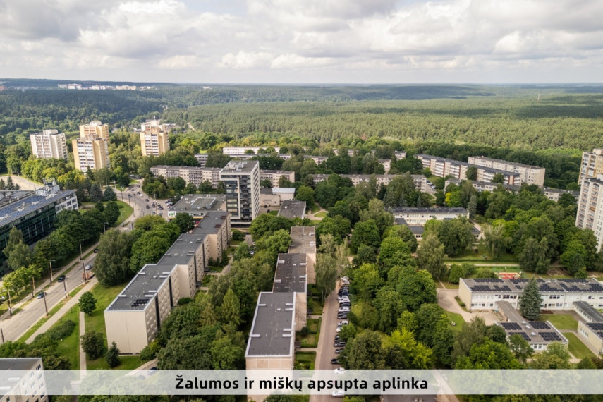 Parduodamas butas Žirmūnų g., Vilniaus m., Vilniaus m. sav., 49.3 m2 ploto, 3 kambariai 32