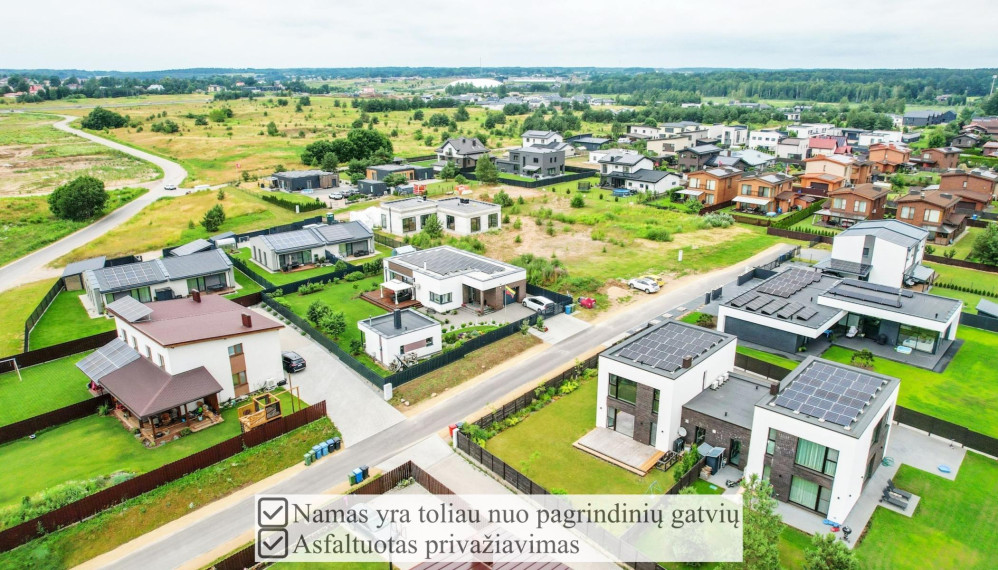 Parduodamas namas Spindulio g., Didžiųjų Gulbinų k., Vilniaus r. sav., 148.59 m² ploto 4 kambariai 50