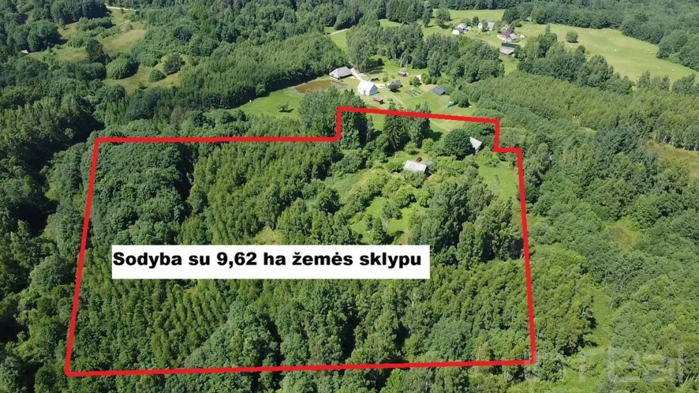 Parduodama sodyba su dideliu žemės ir miško sklypu Utenos raj., Stūglių k. 1
