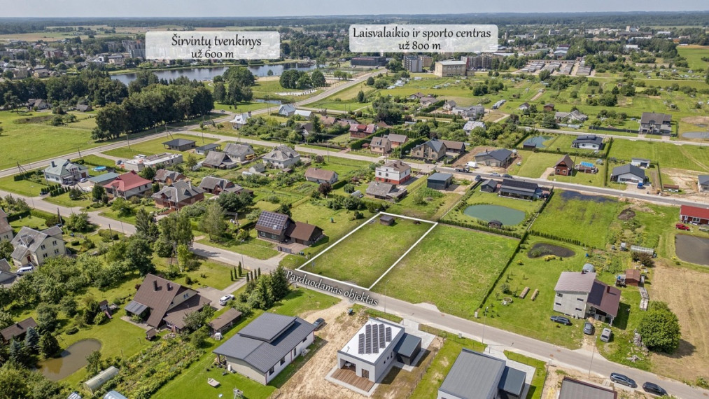 Parduodamas  sklypas Atgimimo g., Kalnalaukio k., Širvintų r. sav., 14.61 a ploto 1