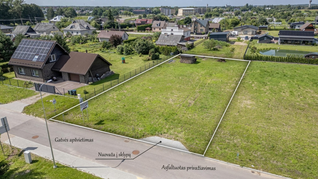 Parduodamas  sklypas Atgimimo g., Kalnalaukio k., Širvintų r. sav., 14.61 a ploto 4