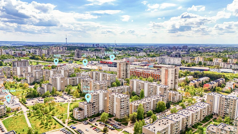 Parduodamas butas Fabijoniškių g., Fabijoniškės, Vilniaus m., Vilniaus m. sav., 72.16 m2 ploto, 3 kambariai 19