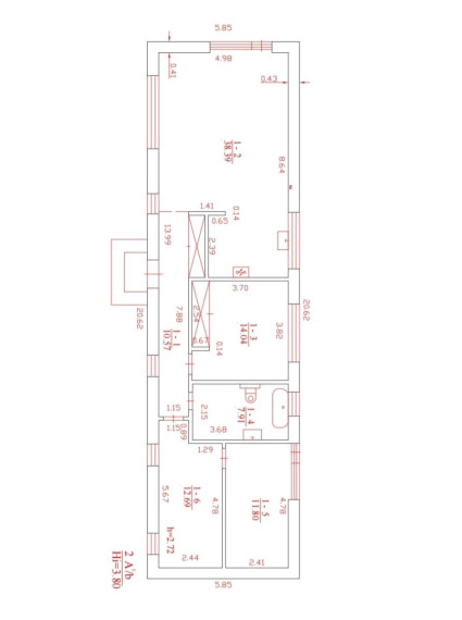 Parduodamas namas K. Popeliučkos g., Romainiai, Kauno m., Kauno m. sav., 95.00 m² ploto 5 kambariai 28