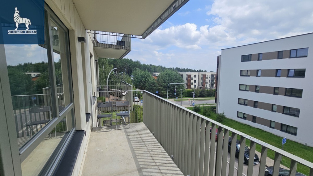 Nuomojamas butas Fizikų g., Bajorai, Vilniaus m., Vilniaus m. sav., 37 m2 ploto, 1 kambariai 4