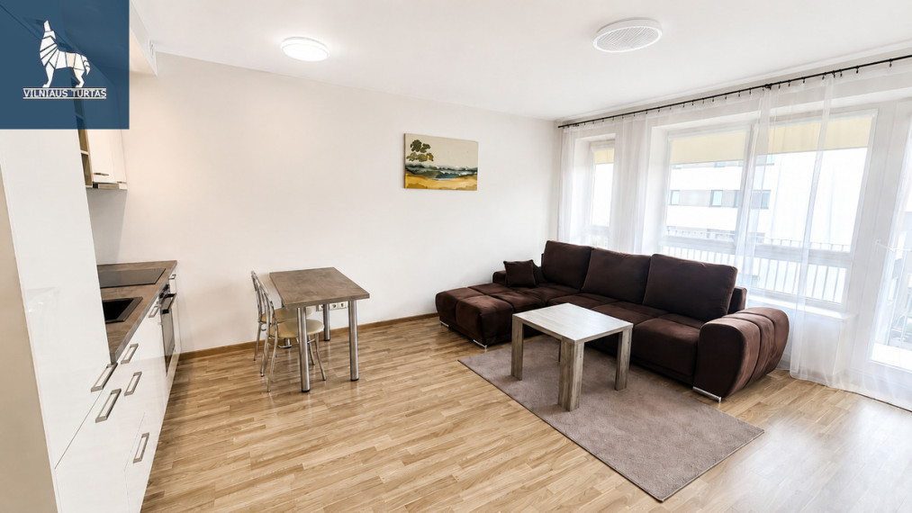 Nuomojamas butas Fizikų g., Bajorai, Vilniaus m., Vilniaus m. sav., 37 m2 ploto, 1 kambariai 5