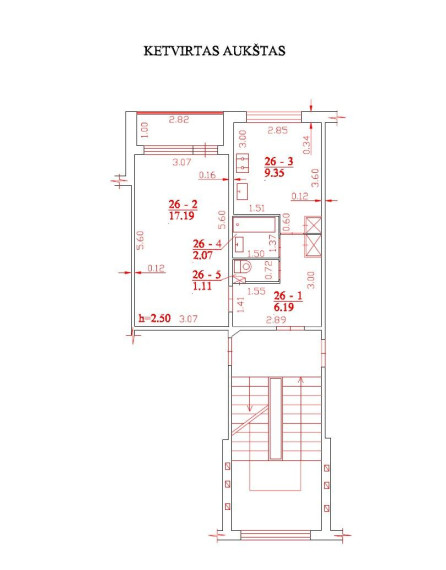Parduodamas butas Statybininkų g., Klaipėdos, Panevėžio m., Panevėžio m. sav., 35.91 m² ploto 1 kambarys 12