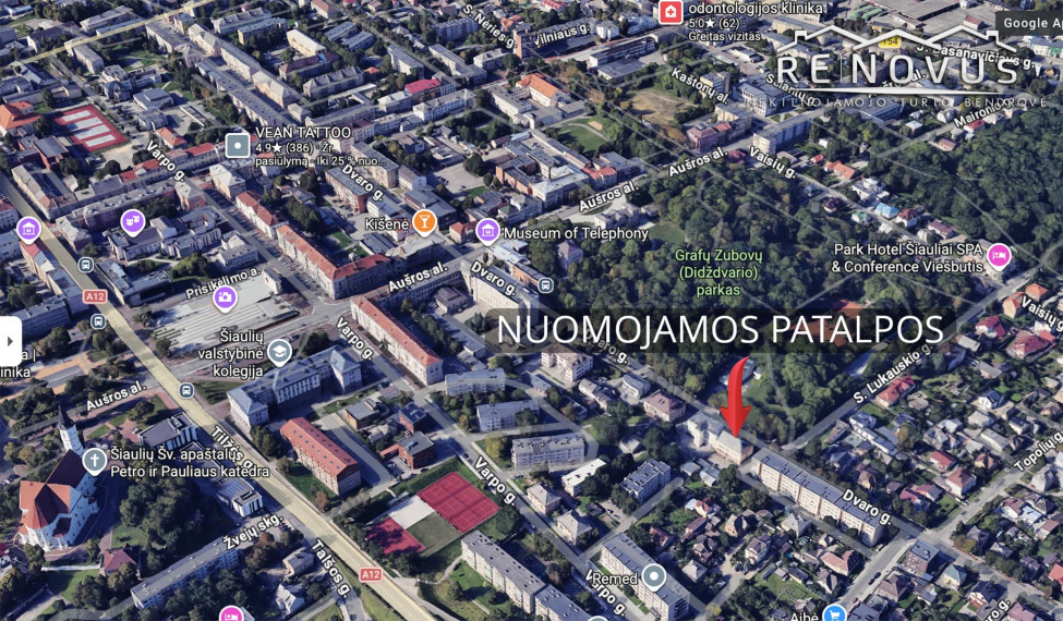 Nuomojamos patalpos Dvaro g., Centras, Šiaulių m., Šiaulių m. sav., 27.93 m² ploto 13
