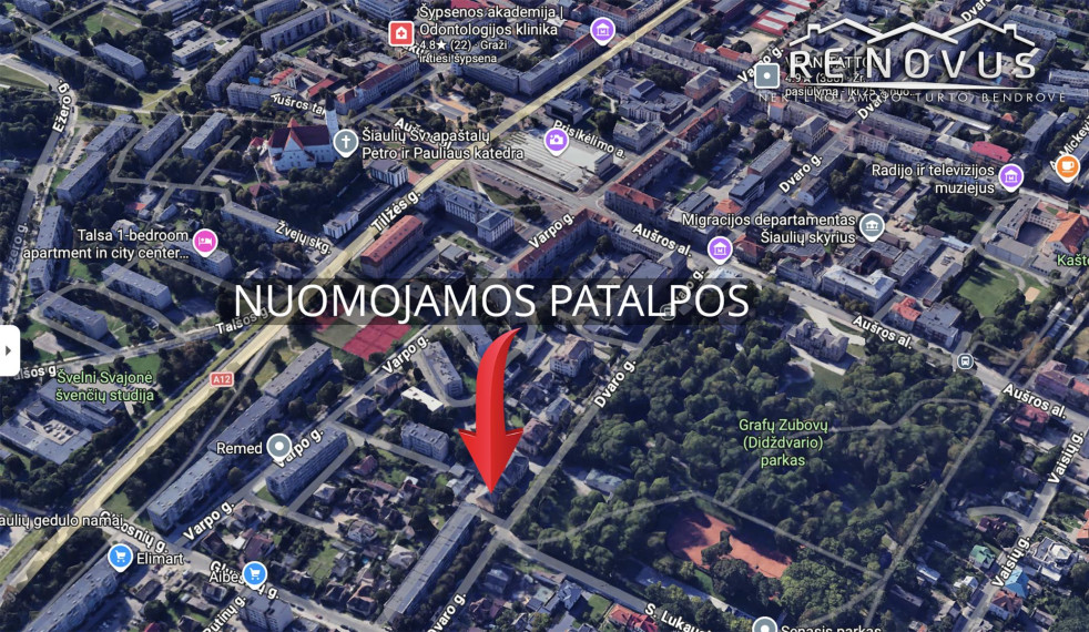Nuomojamos patalpos Dvaro g., Centras, Šiaulių m., Šiaulių m. sav., 27.93 m² ploto 14