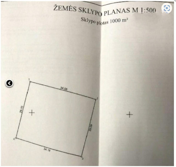 Parduodamas daugiaaukštės gyvenamosios paskirties sklypas Sausmedžių g., Kiškėnų k., Klaipėdos r. sav., 12 a ploto 4