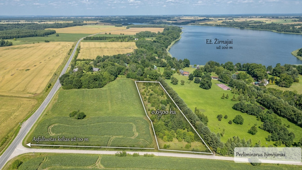 Parduodamas  sklypas Totoriškio k., Širvintų r. sav., 65 a ploto 1