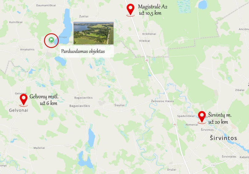 Parduodamas  sklypas Totoriškio k., Širvintų r. sav., 65 a ploto 16