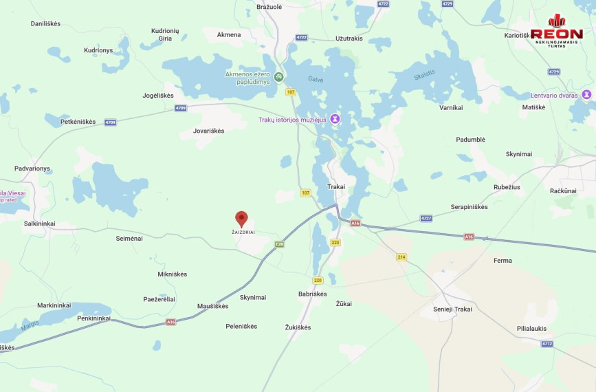 Parduodamas namas Žaizdrių k., Trakų r. sav., 79 m2 ploto, 1 aukštai 32