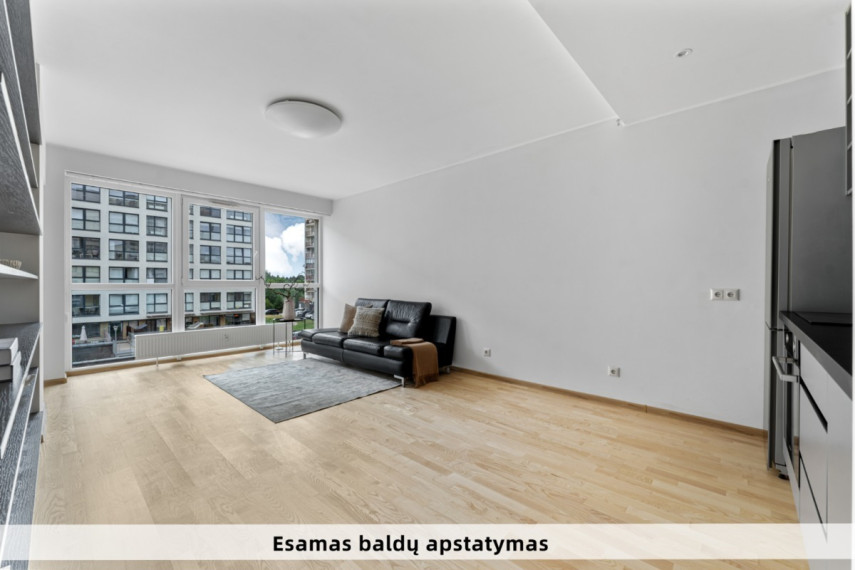 Parduodamas butas Perkūnkiemio g., Pašilaičiai, Vilniaus m., Vilniaus m. sav., 50.94 m2 ploto, 2 kambariai 3