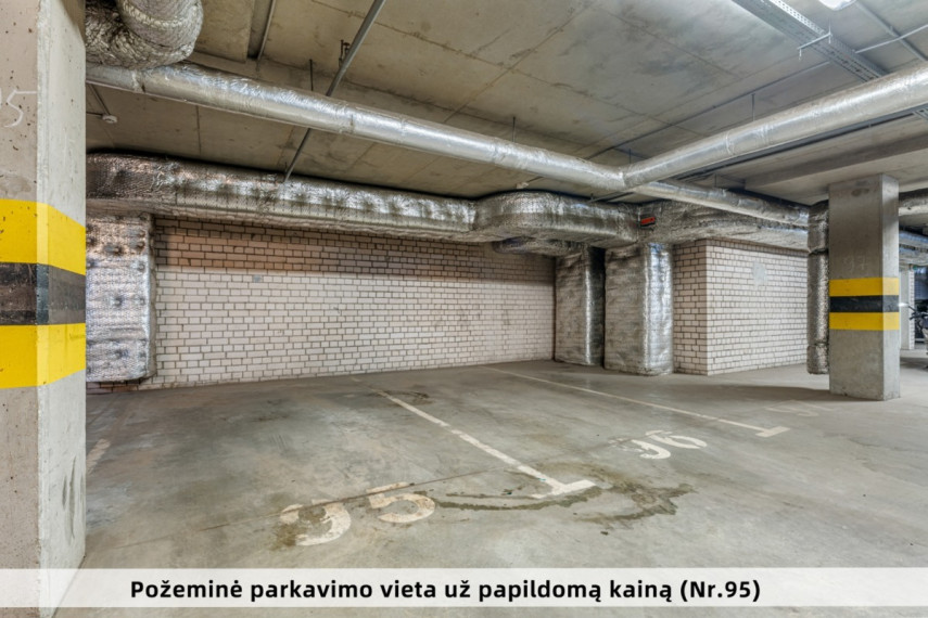 Parduodamas butas Perkūnkiemio g., Pašilaičiai, Vilniaus m., Vilniaus m. sav., 50.94 m2 ploto, 2 kambariai 24