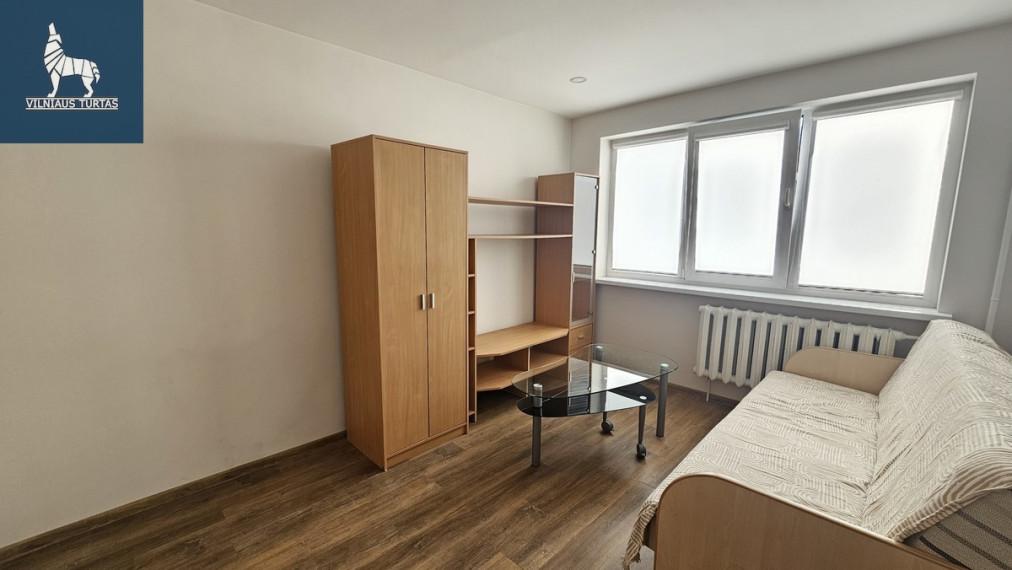 Nuomojamas butas Žirmūnų g., Žirmūnai, Vilniaus m., Vilniaus m. sav., 21 m2 ploto, 1 kambariai 1