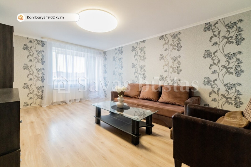 Parduodamas butas Panevėžio g., Klaipėdos m., Klaipėdos m. sav., 49 m2 ploto, 2 kambariai 3