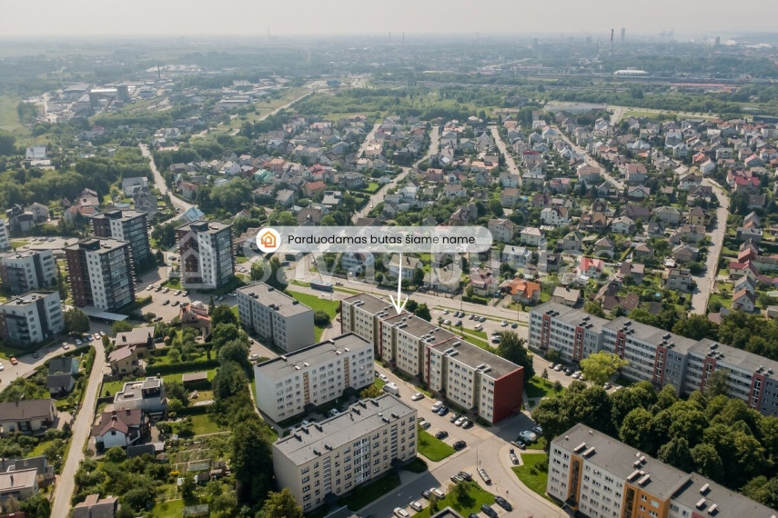 Parduodamas butas Panevėžio g., Klaipėdos m., Klaipėdos m. sav., 49 m2 ploto, 2 kambariai 22
