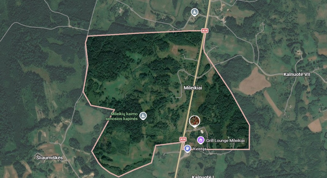 Parduodamas  sklypas Mileikių k., Vilniaus r. sav., 885.34 a ploto 11