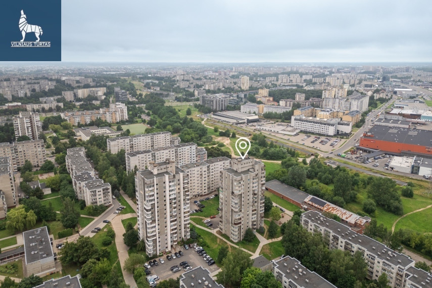 Parduodamas butas Čiobiškio g., Šeškinė, Vilniaus m., Vilniaus m. sav., 11.63 m2 ploto, 1 kambariai 17