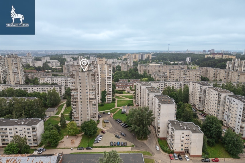 Parduodamas butas Čiobiškio g., Šeškinė, Vilniaus m., Vilniaus m. sav., 11.63 m2 ploto, 1 kambariai 18