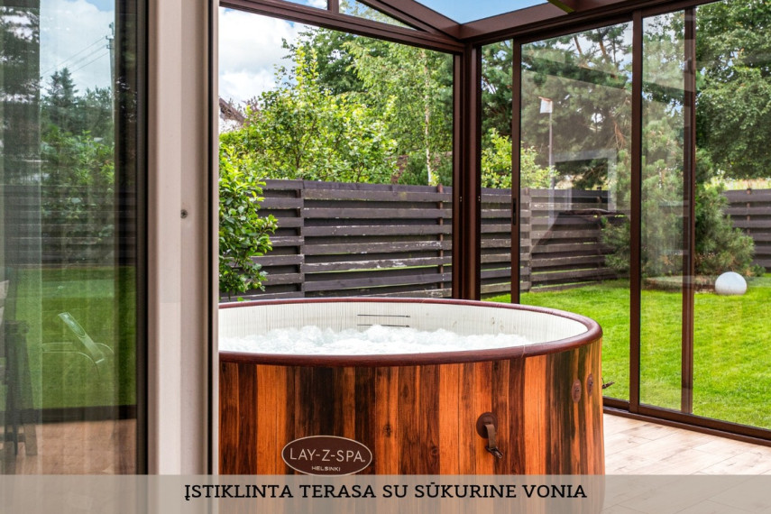 Parduodamas namas Kaštonų g., Didžiosios Riešės mstl., Vilniaus r. sav., 151.43 m2 ploto, 2 aukštai 9