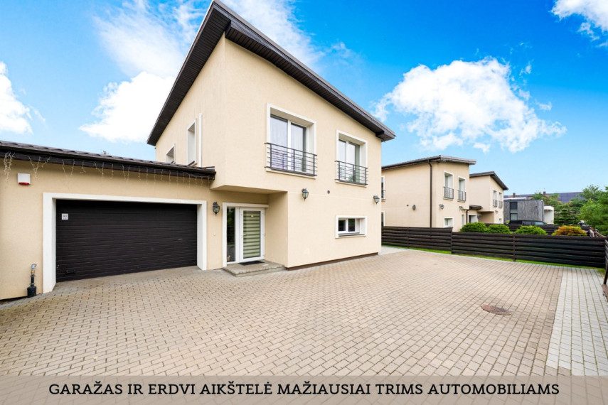 Parduodamas namas Kaštonų g., Didžiosios Riešės mstl., Vilniaus r. sav., 151.43 m2 ploto, 2 aukštai 11