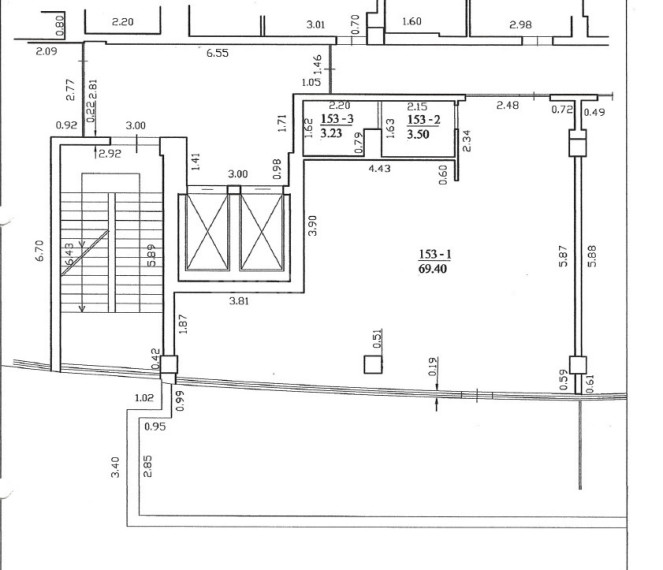 Nuomojamos administracinės patalpos Kareivių g. , Žirmūnai, Vilniaus m., Vilniaus m. sav., 76.13 m2 ploto 15