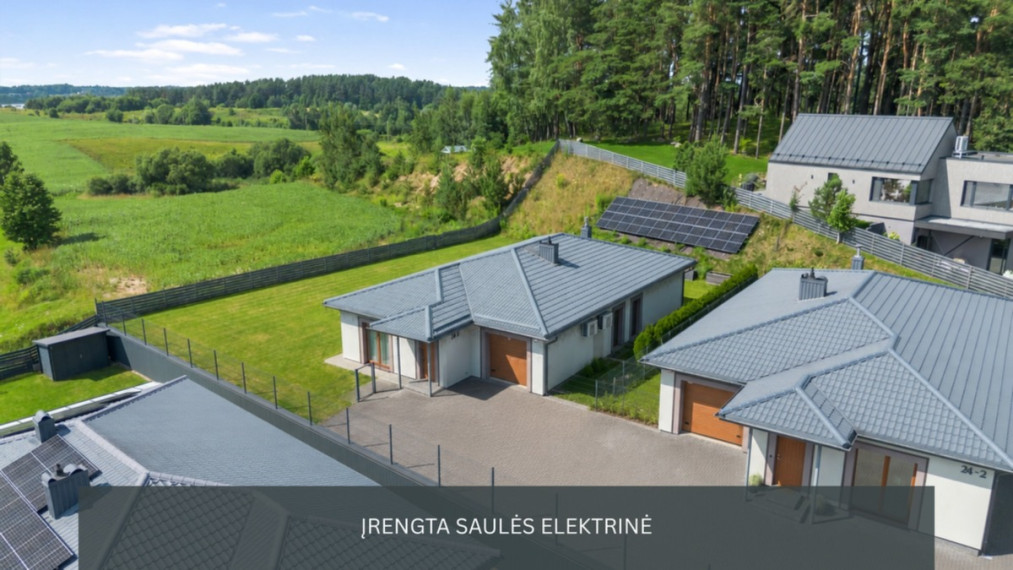 Parduodamas namas Švedų g., Pikutiškių k., Vilniaus r. sav., 158 m2 ploto, 1 aukštai 25