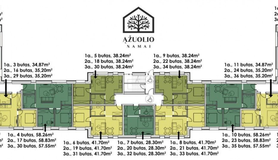 Ąžuolio namai 11