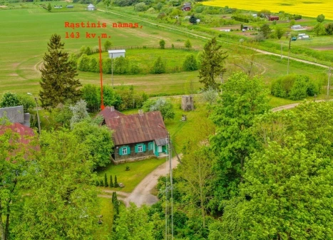 Parduodamas namas Dvaro g., Jasiuliškio k., Ukmergės r. sav., 143.58 m2 ploto, 1 aukštai Parduodamas namas Dvaro g., Jasiuliškio k., Ukmergės r. sav., 143.58 m2 ploto, 1 aukštai
