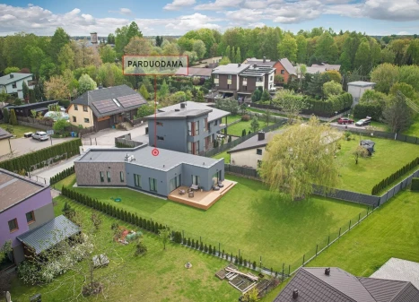 Parduodamas namas Miglės g., Ramučių k., Kauno r. sav., 143.54 m2 ploto, 1 aukštai