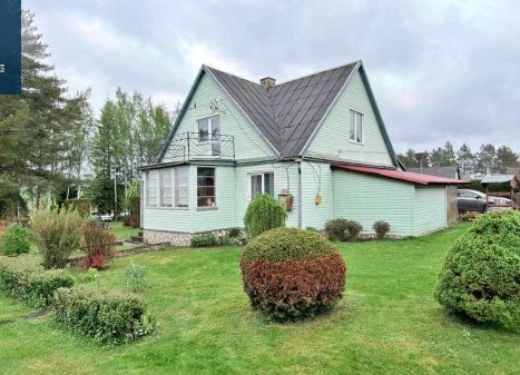 Parduodamas namas Gučiūnų g., Salų mstl., Rokiškio r. sav., 128.17 m2 ploto, 2 aukštai