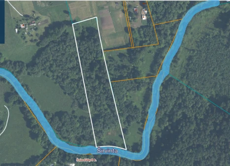 Parduodamas  sklypas Navasiolkų II k., Širvintų r. sav., 195.34 a ploto