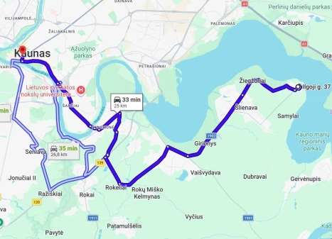 Parduodamas namas Ilgoji g., Samylų k., Kauno r. sav., 54.83 m2 ploto, 1 aukštai