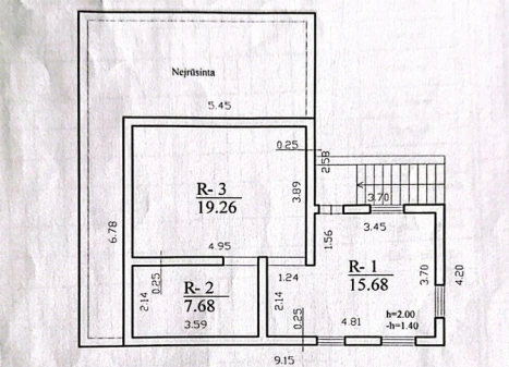 Parduodamas namas Klevų g., Drąseikių k., Kauno r. sav., 121.65 m2 ploto, 2 aukštai